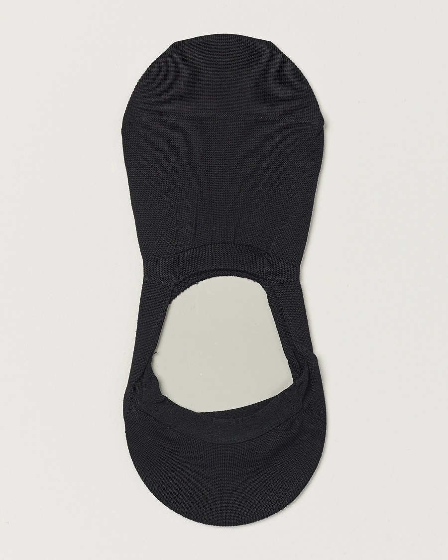 Bresciani Step in Ghost Socks Black – Schwarz