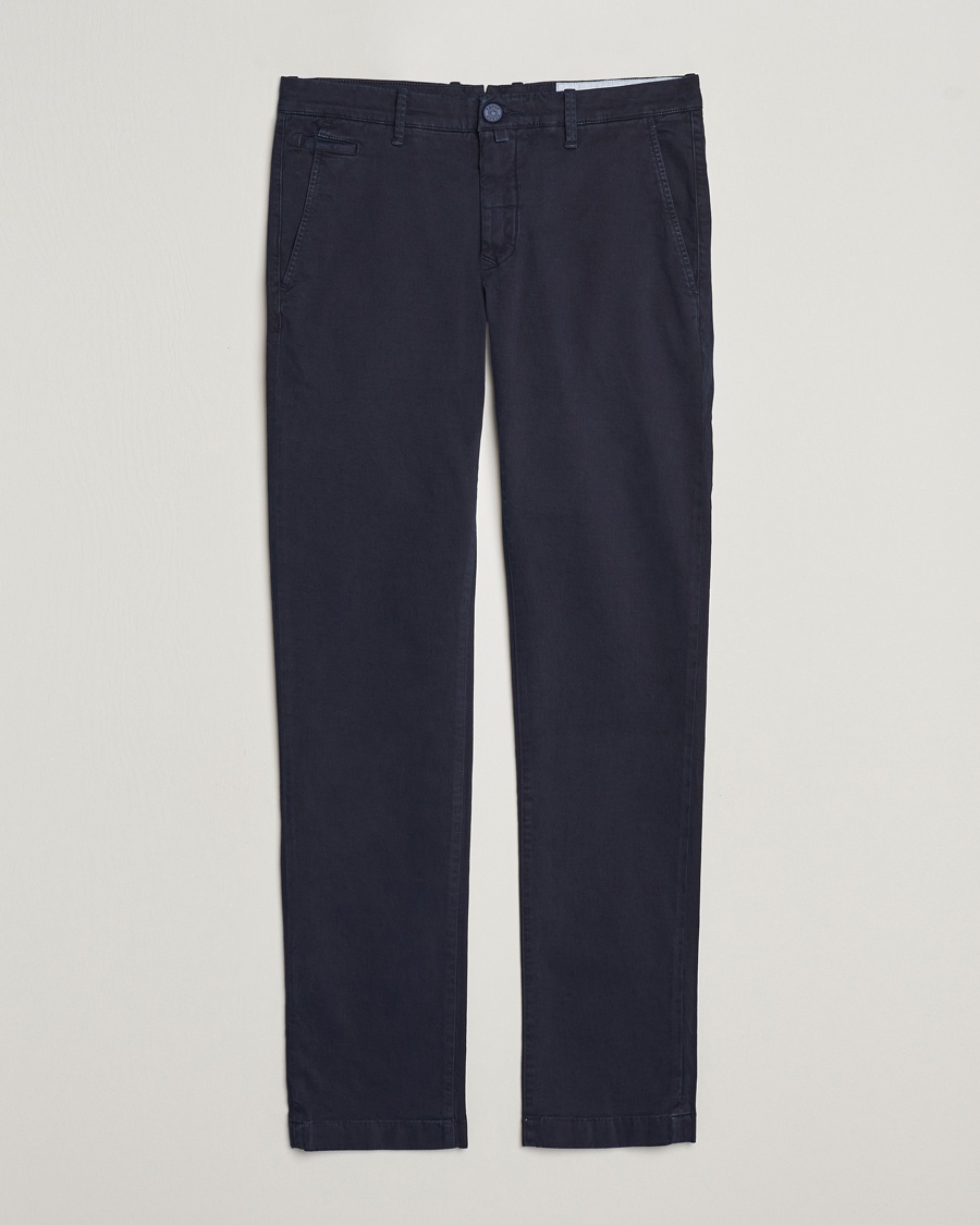 Jacob Cohën Bobby Cotton Chinos Navy – Blau