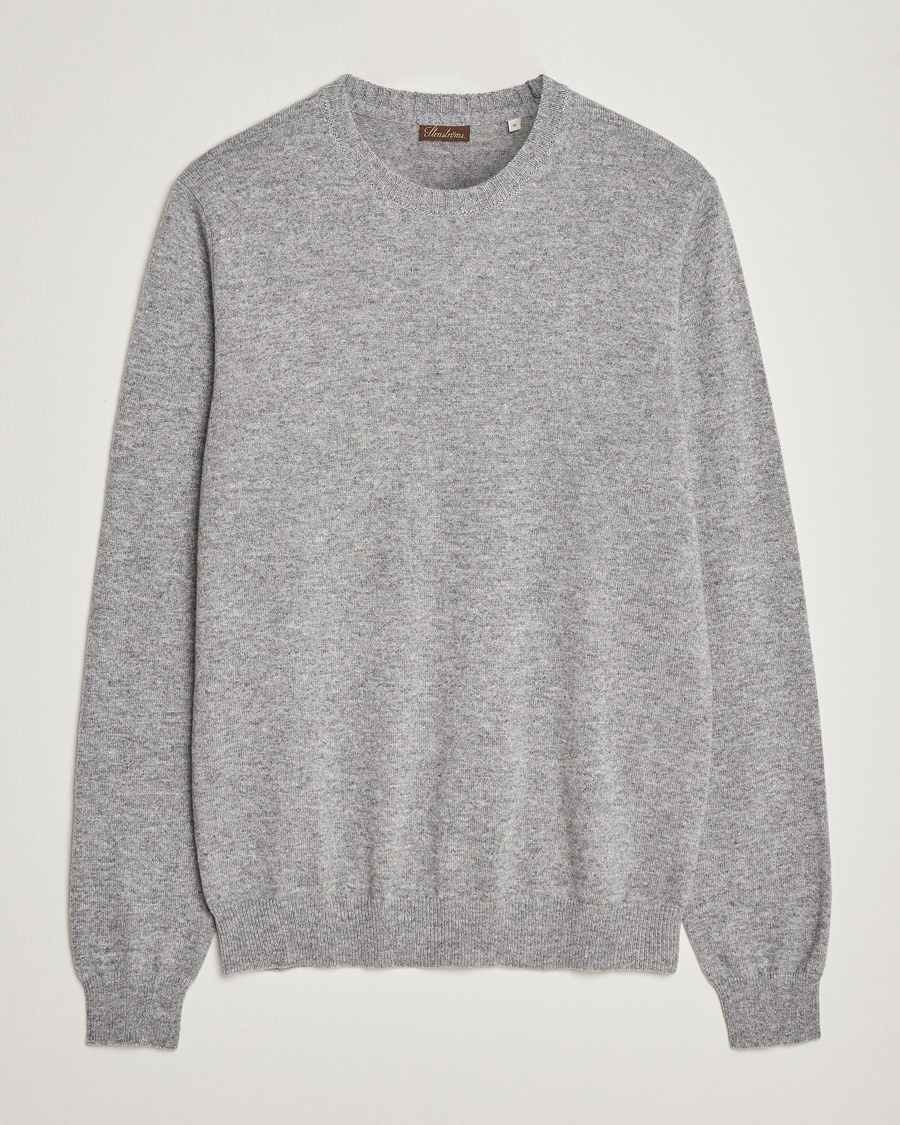 Stenströms Cashmere Crewneck Grey – Grau