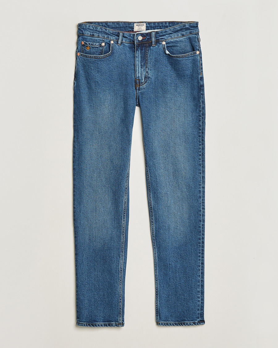 Morris James Jeans Two Year Wash – Blau