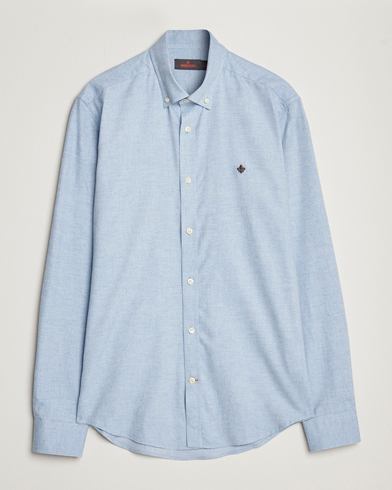 Herren | Flannellhemden | Morris | Watts Flanell Shirt Light Blue