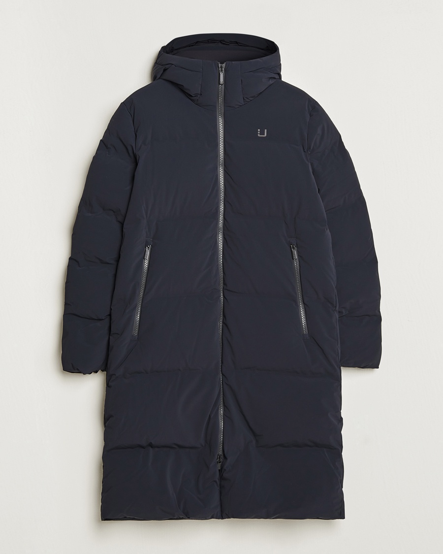 UBR Tycoon Padded Long Coat Black – Schwarz