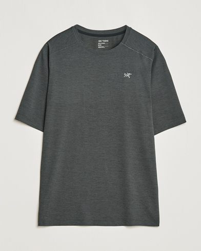 Herren | Kurzarm T-Shirt | Arc'teryx | Cormac Crew Neck T-Shirt Black Heather