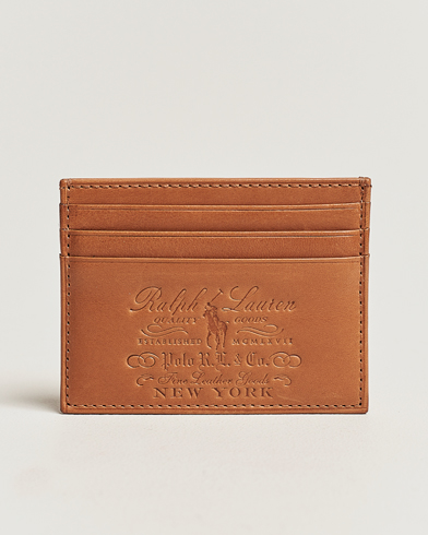 Herren | Kartenetui | Polo Ralph Lauren | Heritage Leather Credit Card Holder Tan