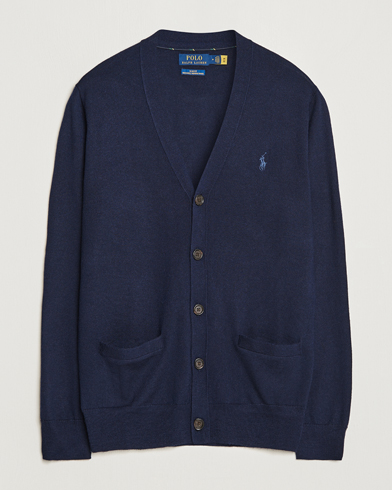 Herren | 30% sale | Polo Ralph Lauren | Merino Knitted Cardigan Hunter Navy