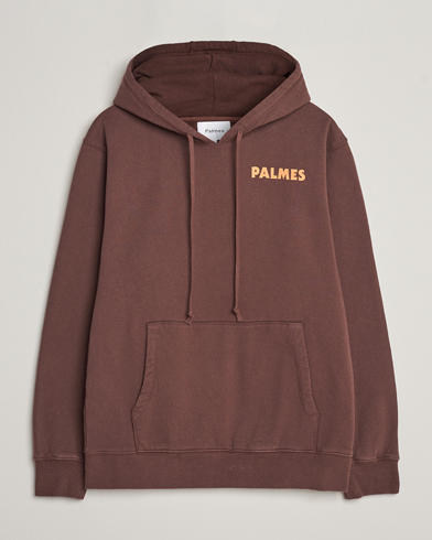 Herren | 60% sale | Palmes | Bloody Hooded Sweatshirt Brown