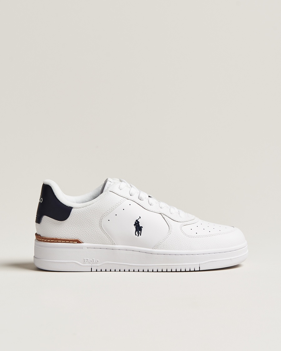 Polo Ralph Lauren Masters Court Sneakers White/Navy – Weiß