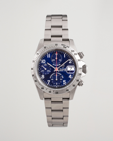 Gebraucht | Pre-Owned & Vintage Watches | Tudor Pre-Owned | Tiger Prince Date Chronograph 72980 Steel Blue
