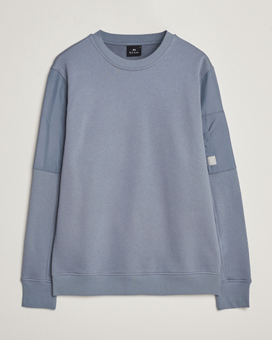 Herren | PS Paul Smith | PS Paul Smith | Organic Cotton Sweatshirt Washed Blue