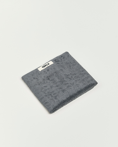 Herren | Handtücher | Tekla | Organic Terry Hand Towel Charcoal Grey