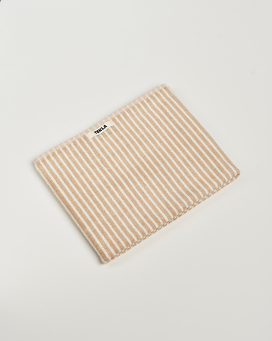 Herren | Handtücher | Tekla | Organic Terry Bath Towel Ivory Stripe