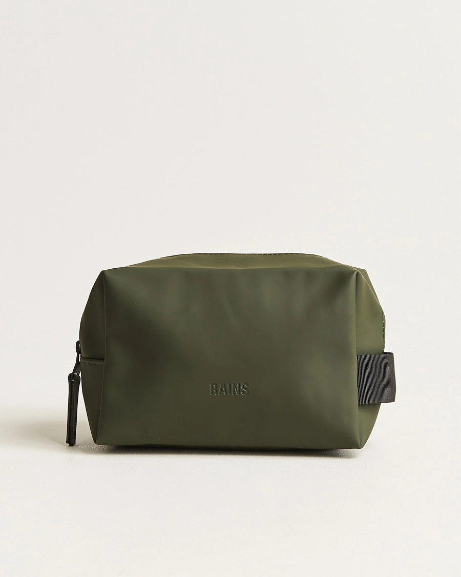 RAINS Washbag Small Green – Grün