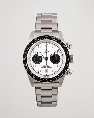Gebraucht | Pre-Owned & Vintage Watches | Tudor Pre-Owned | Black Bay Chrono M79360N-0002 Steel Panda Steel White