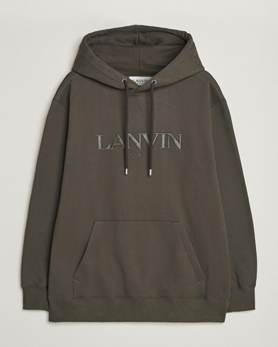 Herren | 60% sale | Lanvin | Oversized Logo Hoodie Loden