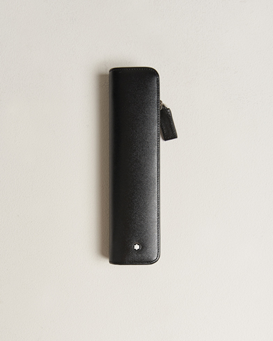 Herren | Stifte | Montblanc | Leather Pen Pouch w Zip Black