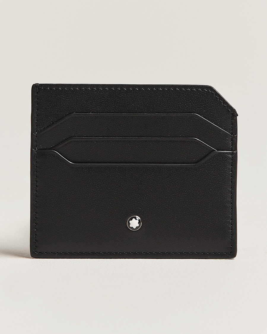 Montblanc Selection Soft Card Holder 6bcc Black – Schwarz