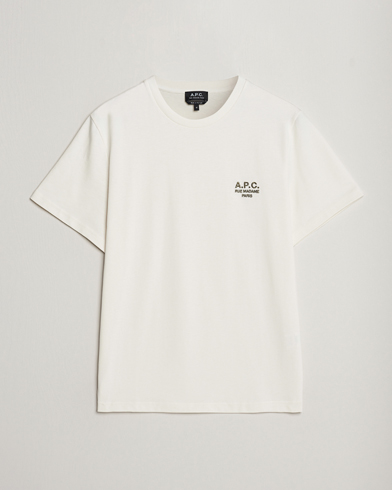 Herren | Kurzarm T-Shirt | A.P.C. | Raymond T-Shirt Chalk