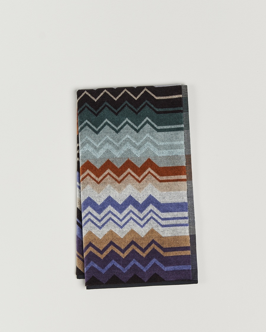 Missoni Home Giacomo Hand Towel 40x70cm Verde Multi – Mehrfarbig