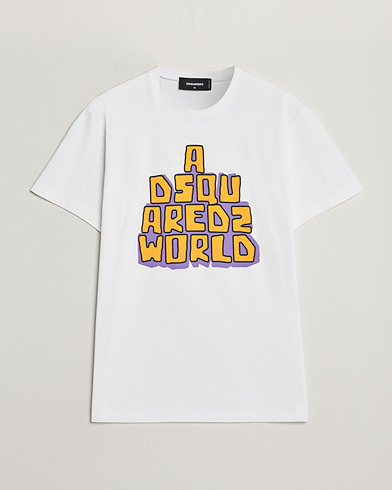 Herren | Dsquared2 | Dsquared2 | Cool Fit Logo Crew Neck T-Shirt White
