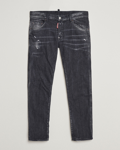 Herren | Schwartze Jeans | Dsquared2 | Skater Jeans Washed Black