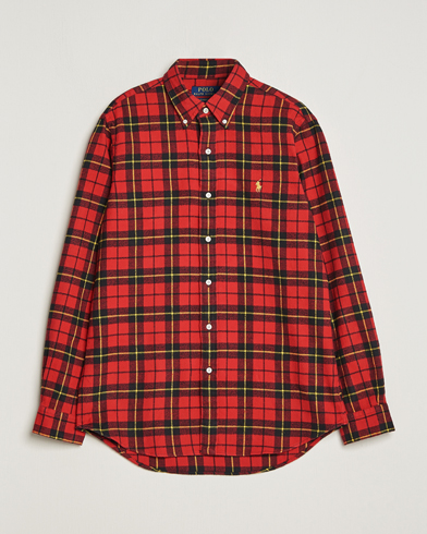Herren | Flannellhemden | Polo Ralph Lauren | Lunar New Year Flannel Checked Shirt Red/Black