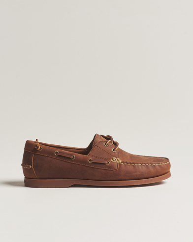 Herren | Schuhe | Polo Ralph Lauren | Merton Leather Boat Shoe Deep Saddle