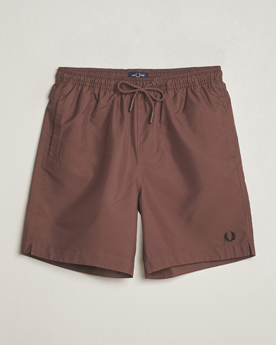 Herren | Badehosen | Fred Perry | Classic Swimshorts Brick Red