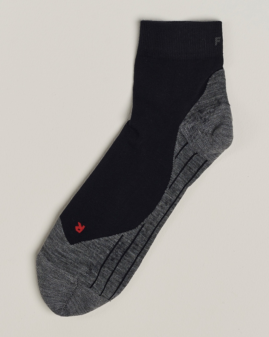 Falke RU4 Endurance Short Running Socks Black Mix – Grau