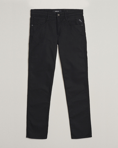 Herren | Schwartze Jeans | Replay | Anbass Powerstretch Jeans Black