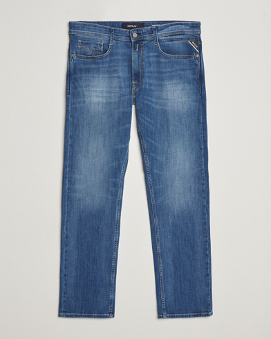 Herren | Jeans | Replay | Rocco Regular Fit Stretch Jeans Medium Blue