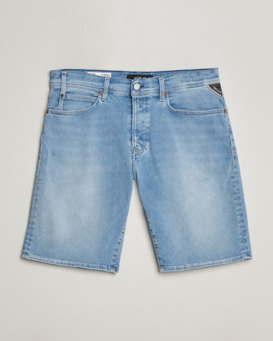 Herren | Jeansshorts | Replay | RBJ901 Hyperflex Denim Shorts Light Blue
