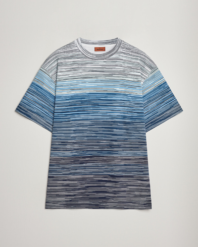 Herren | Missoni | Missoni | Space Dyed T-Shirt Blue