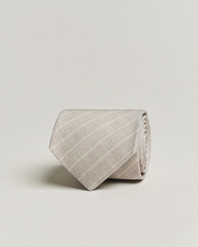 Herren | Neu im Onlineshop | Stenströms | Striped Cotton/Wool Tie Grey