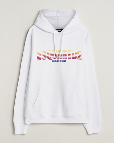 Herren | Dsquared2 | Dsquared2 | Loose Fit Hoodie White