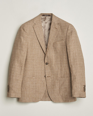 Herren | Kleidung | Morris Heritage | Mike Cotton/Linen Structure Blazer Light Brown