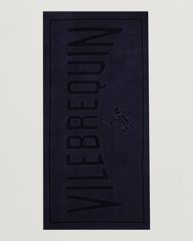 Herren | Textilien | Vilebrequin | Sand Organic Cotton Towel Bleu Marine