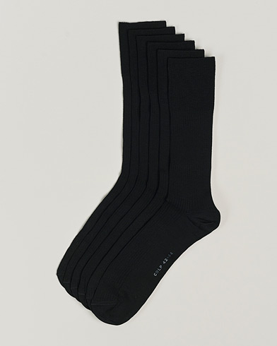 Herren |  | CDLP | 6-Pack Cotton Rib Socks Black