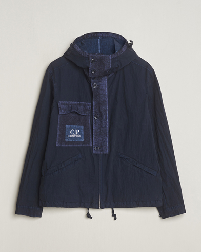 Herren | Zeitgemäße Jacken | C.P. Company | 50 Filli Gum Cotton/Nylon Jacket Navy
