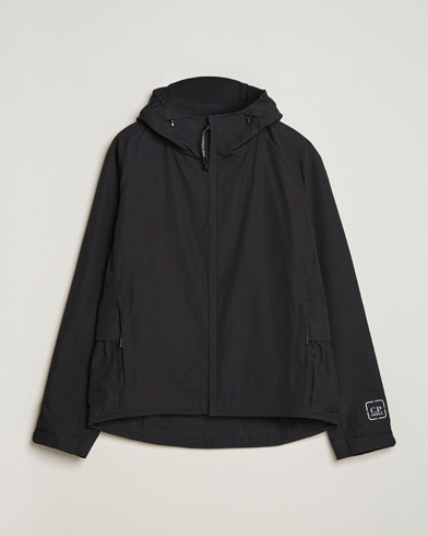Herren | Zeitgemäße Jacken | C.P. Company | Metropolis Water Resistant Hyst Cotton Jacket Black