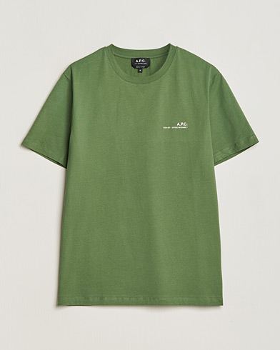 Herren | T-Shirts | A.P.C. | Item T-shirt Gray Green