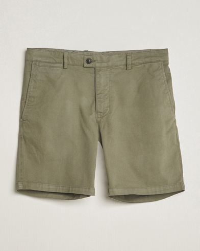 Herren |  | Tiger of Sweden | Caid Cotton Chino Shorts Dusty Green