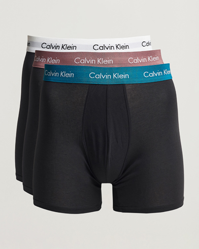 Herren |  | Calvin Klein | Cotton Stretch 3-Pack Boxer Breif Rose/Ocean/White
