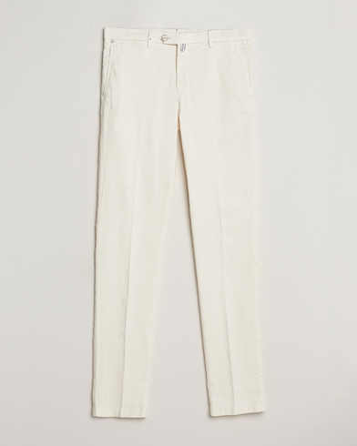 Herren | Kiton | Kiton | Linen Trousers Light Beige