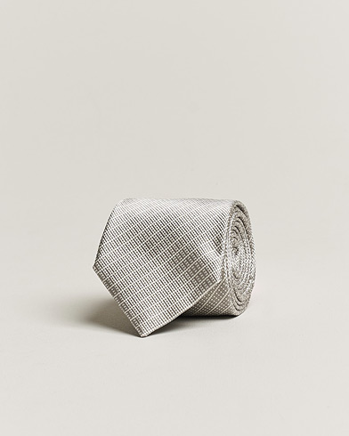 Herren | Giorgio Armani | Giorgio Armani | Jacquard Silk Tie Light Grey