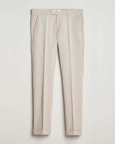Herren | Italian Department | Briglia 1949 | Slim Fit Cotton Stretch Chinos Beige