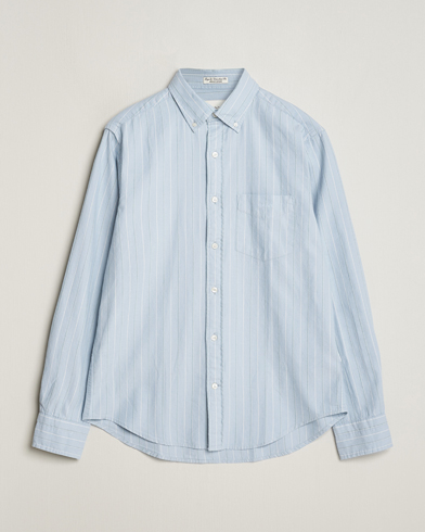 Herren | Oxfordhemden | GANT | Regular Fit Archive Striped Oxford Shirt Dove Blue