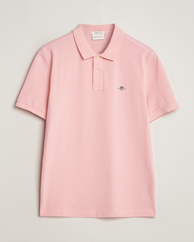 Herren | Kurzarm-Poloshirts | GANT | The Original Polo Bubblegum Pink