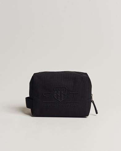 Herren | Accessoires | GANT | Tonal Shield Wash Bag Ebony Black