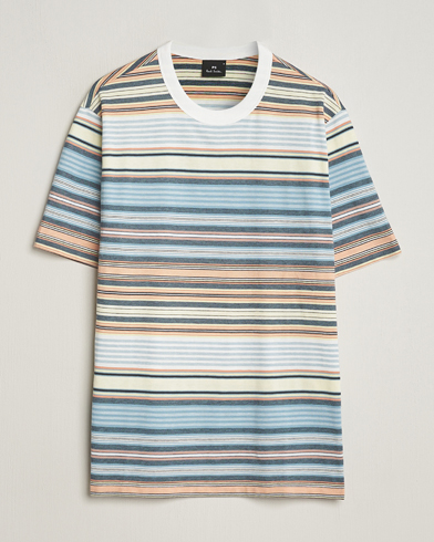 Herren | PS Paul Smith | PS Paul Smith | Striped Crew Neck T-Shirt Multi