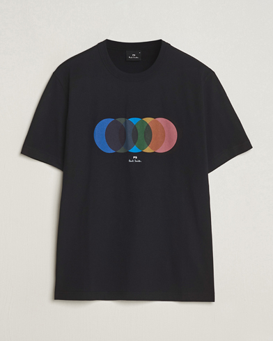 Herren |  | PS Paul Smith | Organic Cotton Circles Crew Neck T-Shirt Black